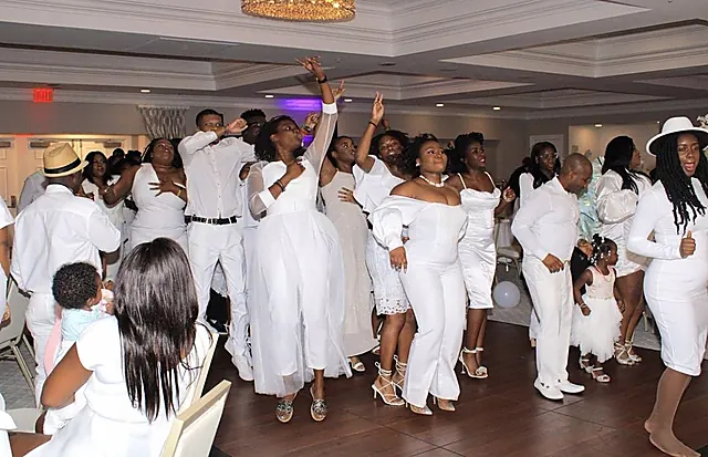 Party, photographed by Leyna Photography