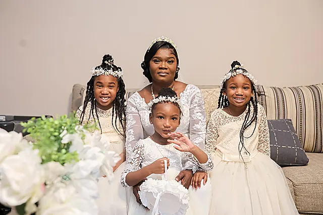 Wedding, photographed by Leyna Photography